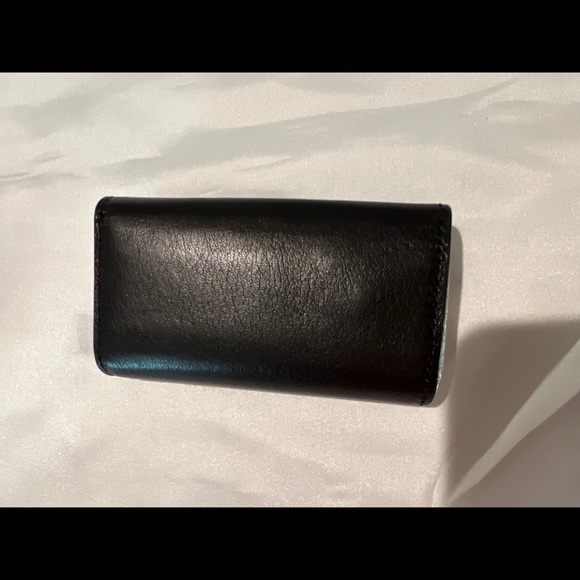 NWT Coach Retail Four Ring Key Case Black Leathere - Picture 3 of 10